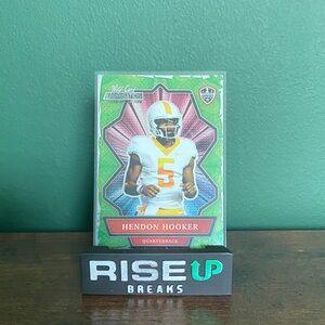 2021 Wild Card Alumination NIL Collegiate Edition Green Hendon Hooker #ANBC-87